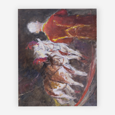 Image for Lot Pál Fried - Untitled (Circus horses)
