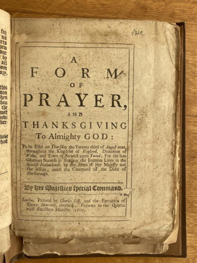 Image 5 of lot 18 works in 1 volume, prayers dated 1699 - 1854