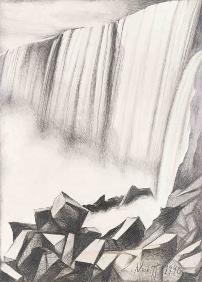Lowell Nesbitt - Waterfall