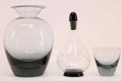 Image 4 of lot 17 Small Glasses &amp; Decanters; Copier, Orrefors