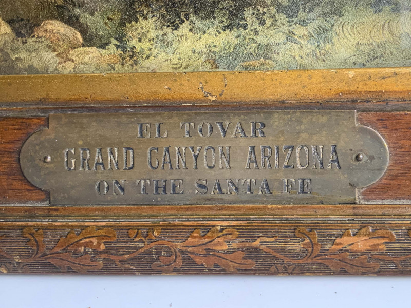 Louis Akin - El Tovar, Grand Canyon, Arizona, on the Santa Fe