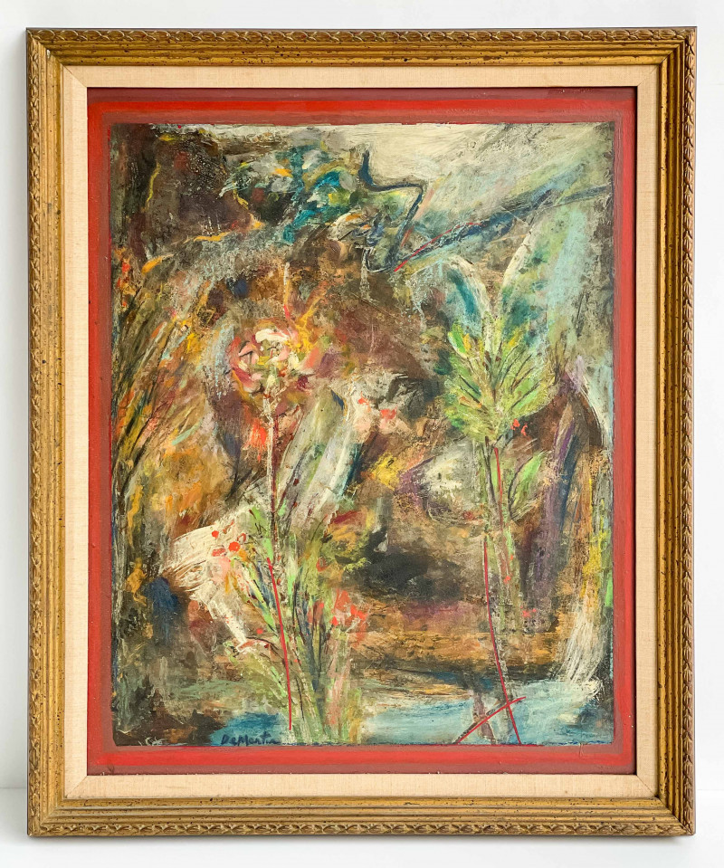James Joseph DeMartis - Untitled (Abstract Floral Composition)