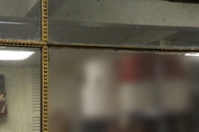 Image 5 of lot 19th C. Giltwood Pier Mirror