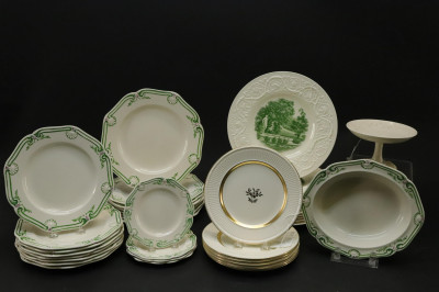 Image for Lot Wedgwood Partial Services  Serving Plates