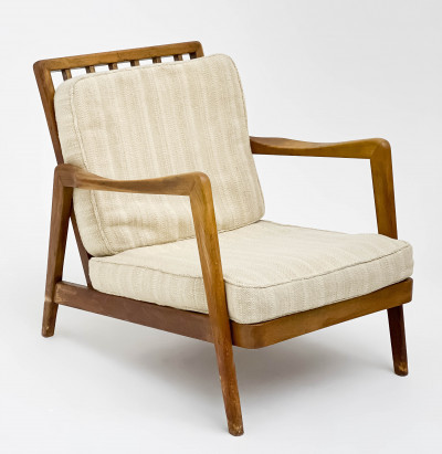 Title Dux Mid Century Danish Lounge Chair / Artist