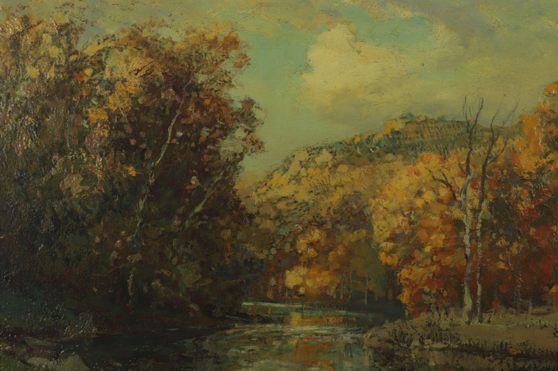 Franklin DeHaven  Fall Landscape
