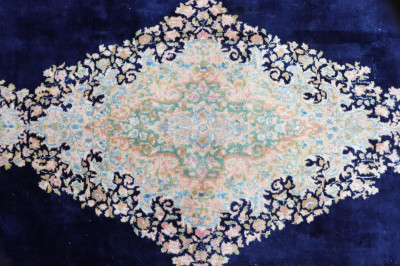Image for Lot Kirman Carpet, 8 x 17