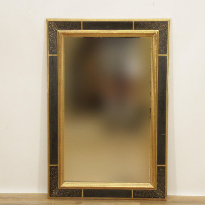Title Florentine Style Parcel Gilt Painted Mirror / Artist
