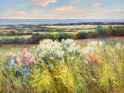 Title Sang M. Lee - Field by the Sea / Artist