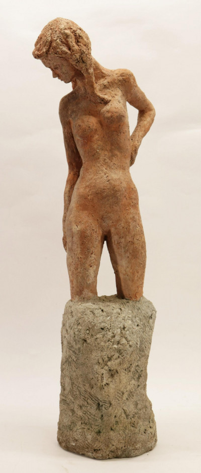 Image for Lot Frank Tregarthen Brokenshaw, Female Sculpture