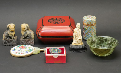 Image for Lot 8 Small Asian Items