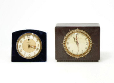 Image for Lot Two General Electric Art Deco Clocks