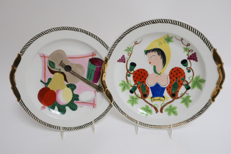 Image 2 of lot 2 Colette Gueden Platters, 3 Primavera Plates