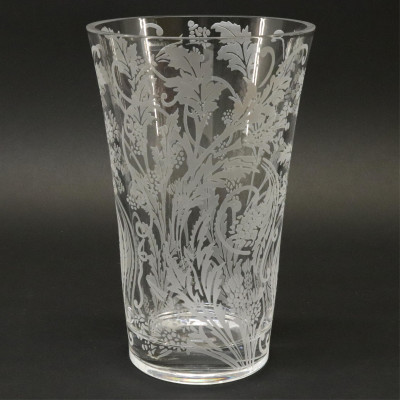Image for Lot Christofle Marly Crystal Vase