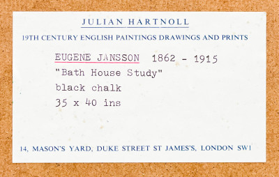 Eugène Jansson - Bath House Study
