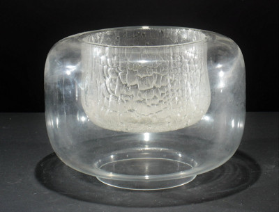 Image for Lot Timo Sarpaneva for Iittala - Glass Bowl