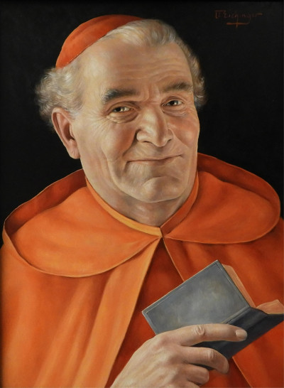 Title Otto Eichinger - Cardinal with Prayer Book / Artist