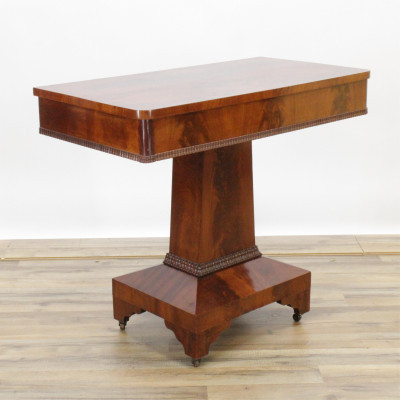 Image for Lot American Classical Mahogany Table, 19th C.