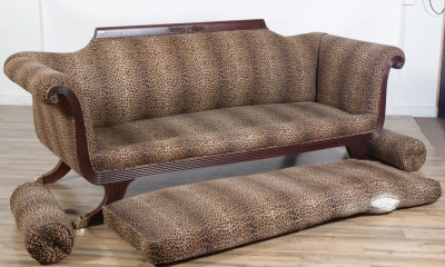 Image 5 of lot 19th C Duncan Phyfe Style Sofa