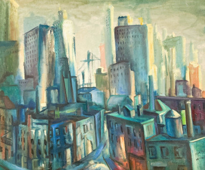 Title Marie Wilner - The City / Artist