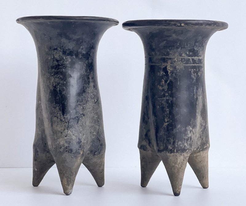 Image 3 of lot 2 Neolithic Chinese Pottery Tripod Vessels, Li
