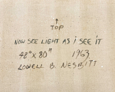Lowell Nesbitt - Now See Light as I See It