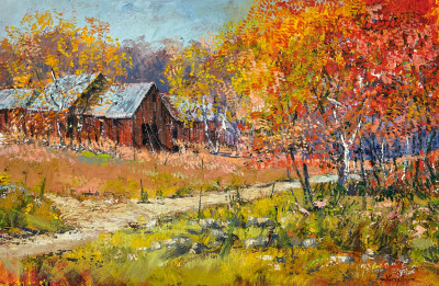 Image for Lot Kerry Hallam - Americana in Autumn