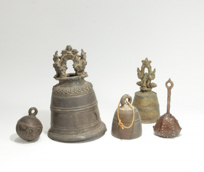 Image for Lot Collection Of Bronze Thai Bells