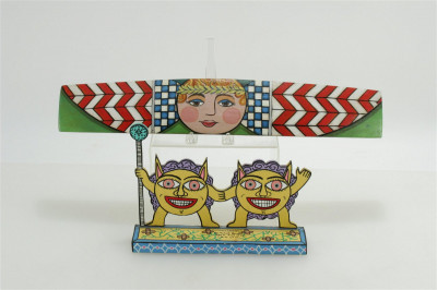 Image for Lot Michael Finster - Loviloons - paint on wood
