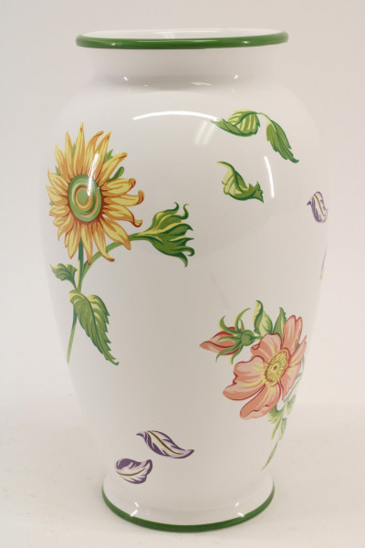 Image 2 of lot &apos;Tiffany Petals&apos; Porcelain Vase by Tiffany  Co