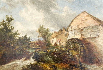 Title George Burrell Willcock - Greenslay Mill, Wickham / Artist