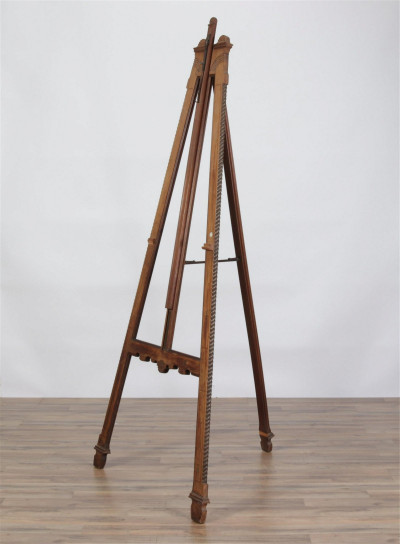 Image for Lot Anglo Indian Teak Gallery Easel- Christie's