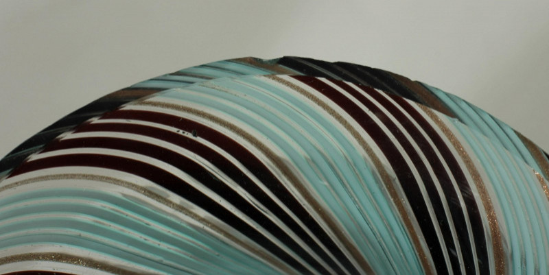 Image 4 of lot 2 Murano Glass Vases, possibly Venini