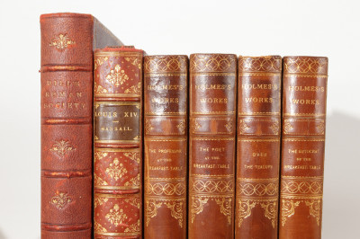 Image 6 of lot 27 Leather Bound Volumes