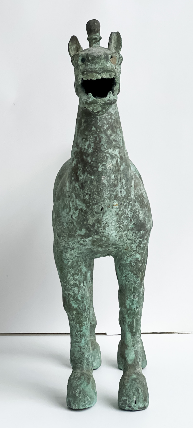 Chinese Bronze Figure of a Horse