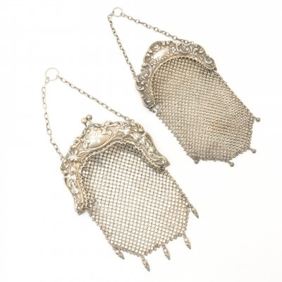 Image for Lot 2 Sterling Silver Purses