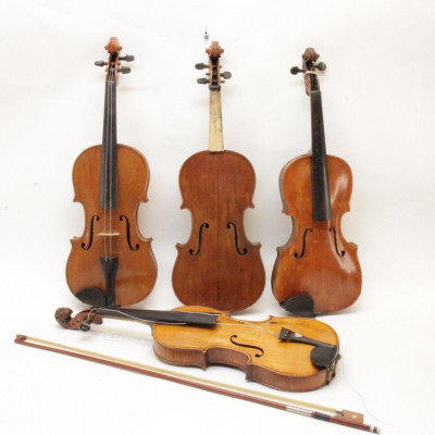 Image for Lot Violins Cases Bow