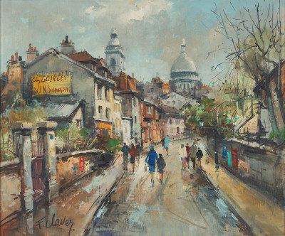 Title François Claver - Montmartre / Artist
