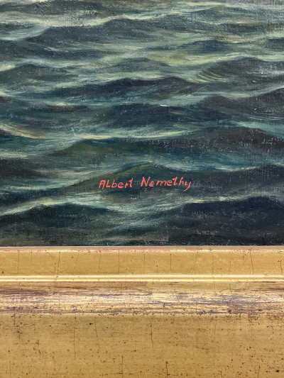 Albert Nemethy - Steamship 'Homer, Ramsdell'