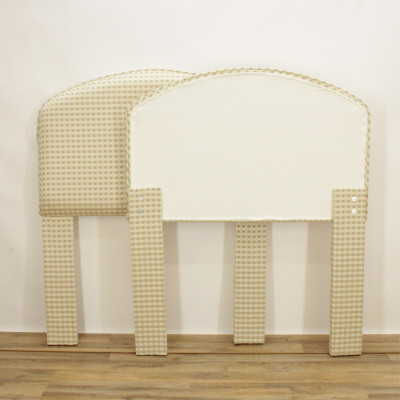 Pair of Upholstered Twin Headboards
