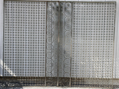 Image for Lot Pair Brass Grates Early 20th C