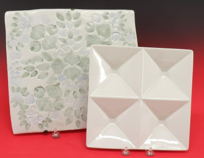 Image for Lot Francesca Mascitti Lindh Ceramic Wall Tile & Plate
