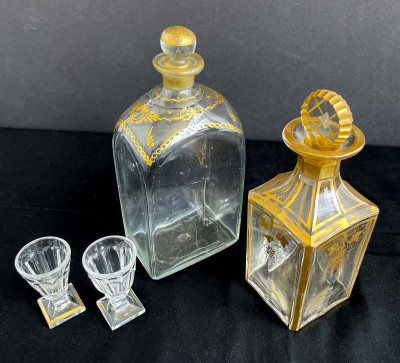 Group of Glass and Barware