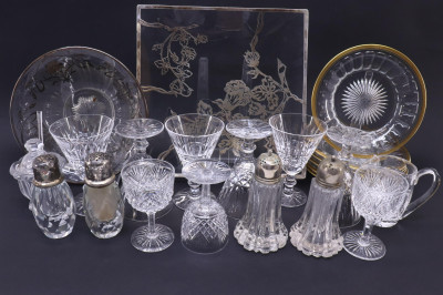 Image for Lot Various Glassware; Waterford Baccarat Heisey