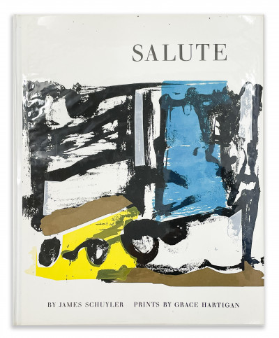 "Salute", Grace Hartigan, Tiber Press, Book including (5) Screenprints