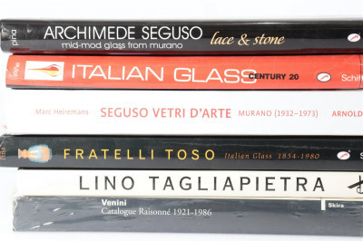 14 Books - 20th C. Italian Glass Makers