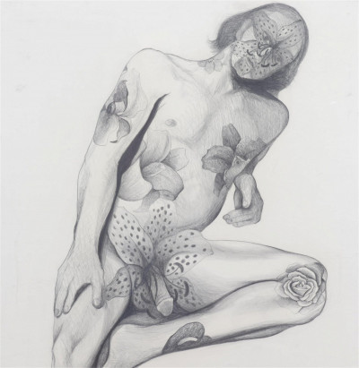 Title Lowell Nesbitt - Tattooed Man / Artist