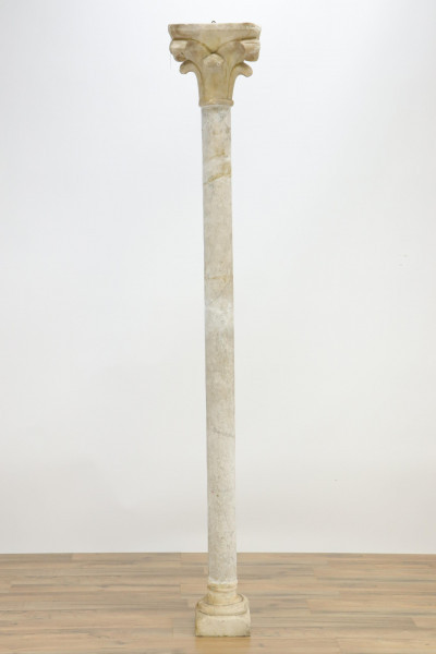 Image for Lot Medieval Limestone Column