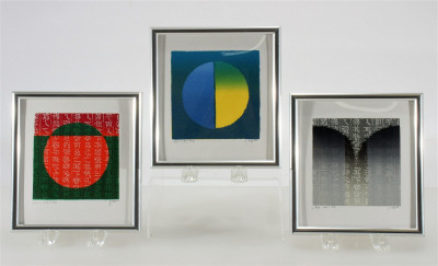 Image for Lot HON CHI FUN - 3 WORKS - LITHOGRAPH