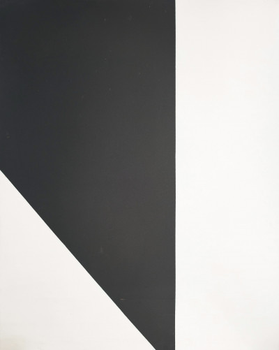 Unknown Artist - Untitled (Black and White Composition)